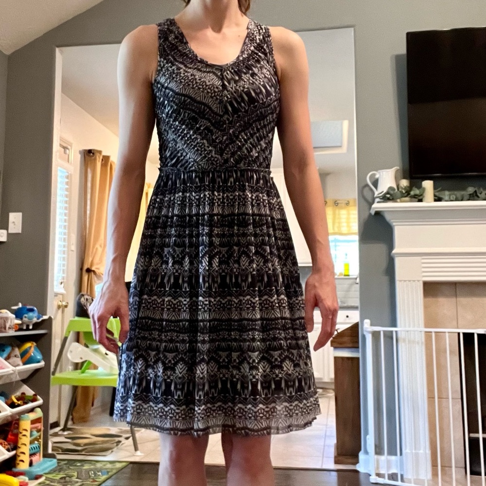 Weston Wear black and gray dress